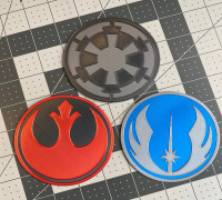 Star Wars Coasters 3D model