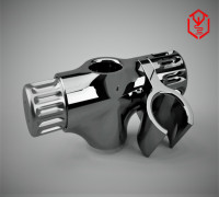 Shower Head Holder 3D model