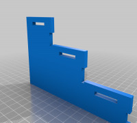 Tabletop Miniature display stand 3D model