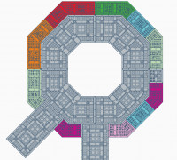 Walkway Octagon Addon 2 3D model