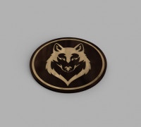 COASTER Wolf 3D model