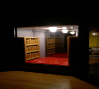 Mini Library infinity mirror doirama  3D model