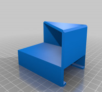 iKEA led controller holder for sit stand desk 3D model
