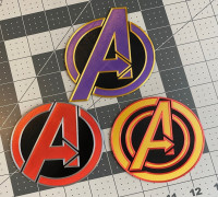 Avengers Coaster 3D model