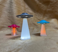 UFO Fidget Spinner 3D model