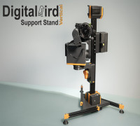 Vertical Camera Slider tripod base 3D model