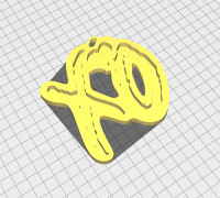The Weeknd Keychain 3D model