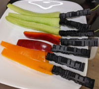 Lightsaber Vegetable Fork  3D model