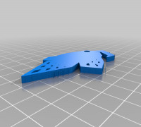 formula E keychain - ds automobile formula e team 3D model