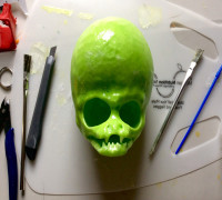Alien Skull 3D model
