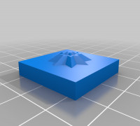 25 x 25 Base, square 3D model