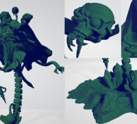 Martian Mechanic Adept - Commanipularis 3D model