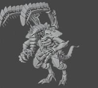 Trunked Creeper Killer 3D model