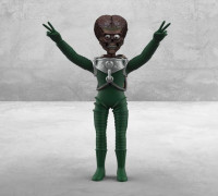 Mars Attacks - Alien 3D model