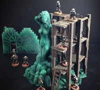 Unfinished Statue (15mm scale) 3D model