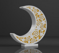 moon lamp 3D model