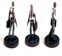 Rooster, 28mm Miniature 3D model