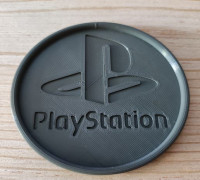 PlayStation Coaster - 2 models 3D model