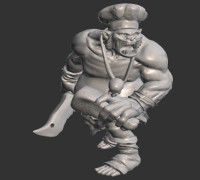 Ogre Chef! 3D model