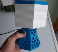 RGB Hex Lamp 3D model