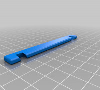 pad hinged stand with lock 3D model