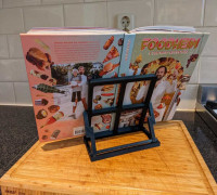 Adjustable Cookbook Stand 3D model