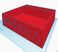 Basic Dice Tray 3D model