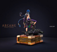 Arcane Jinx 3D model