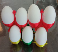 Double Holder for Eggs 3D model