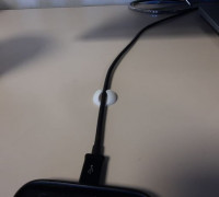 Cable clamp 3D model