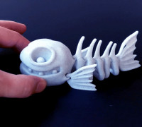 Flexi Print-in-Place Fish 3D model