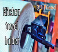 Kitchen Towel holder 3D model