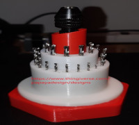 Mini Hand Drill Bit Holder 3D model