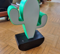 Led Cactus Lamp 3D model