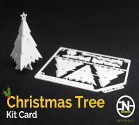 Christmas Tree Kit Card 3D model