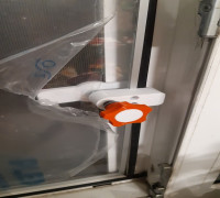 Window Mount for Portable Air Conditioner 3D model