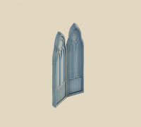 Room Separator 28mm 3D model