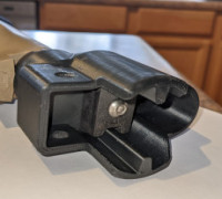 HK MP5 Buffer Tube Adapter 3D model