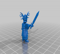 High Elf Spearmen 3D model