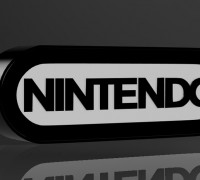 nintendo lamp 3D model