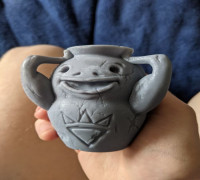 Goron Pot Pen Holder 3D model