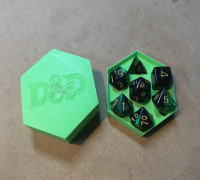 D&D Dice Case 3D model