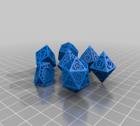 Cogs Dnd Dice (Industrial / Steampunk) 3D model