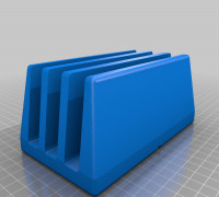 Tablet/Phone Holder ×3 3D model