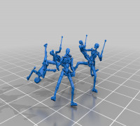 Fallout RPG - Gen 1 synth 3D model