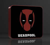deadpool lamp v2 3D model