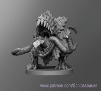 Dark World Snap Dragon 3D model