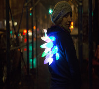 Ninjaflex LED Spikes 3D model
