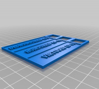 Code Chivalric Counter 3D model