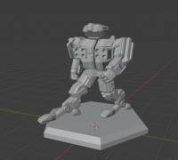 Kabuto Battlemech 3D model